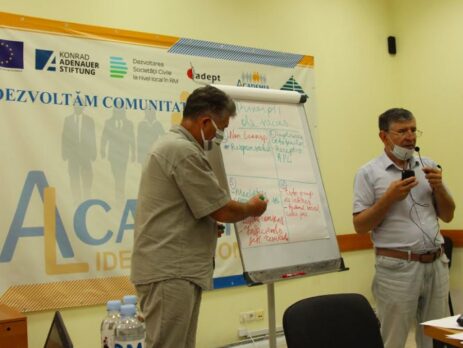 60 lideri comunitari din toată țara învață cum să-și rezolve problemele din localitate