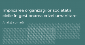 Implicarea organizațiilor societății civile în gestionarea crizei umanitare în Republica Moldova (Postare Facebook)